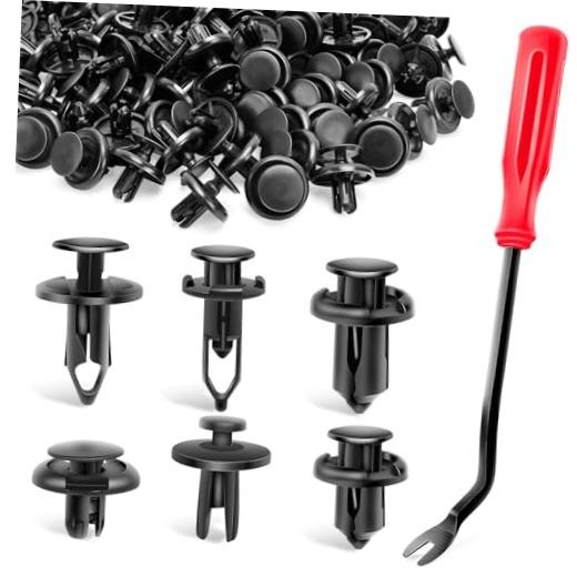 Car Retainer For GM Ford Toyota Honda Chrysler – 120 Clips 6.3mm 8mm 9mm 10mm