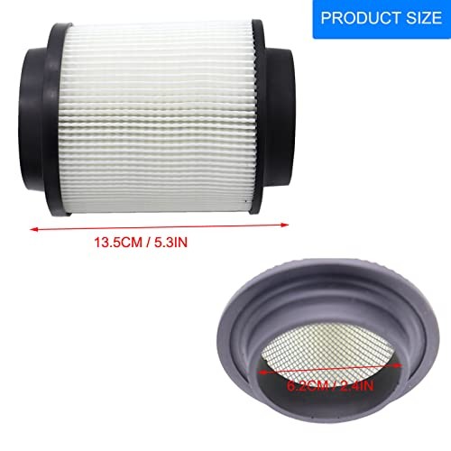 2 Pcs Air Filters 1262218 Compatible with Polaris RZR 170 2010 2011 2012 2013