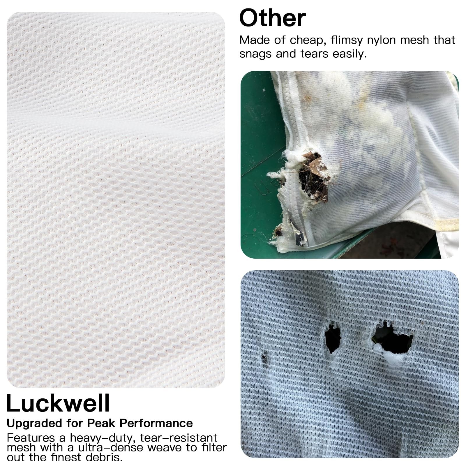 Replacement Filter Bags for Polaris 280 480 Pool Cleaners – Superfine Mesh, Dura