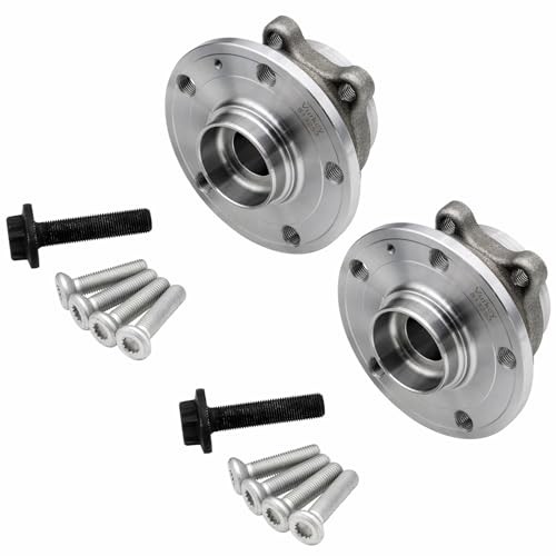 Front Left/Right Wheel Bearing Hubs Assembly Compatible with Audi A3 Q3 TT