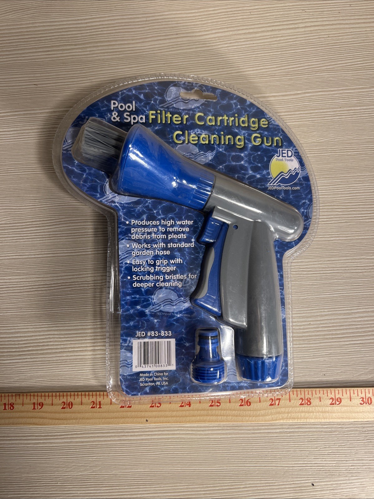 JED Pool Tools POOL CARTRIDGE CLEANING GUN