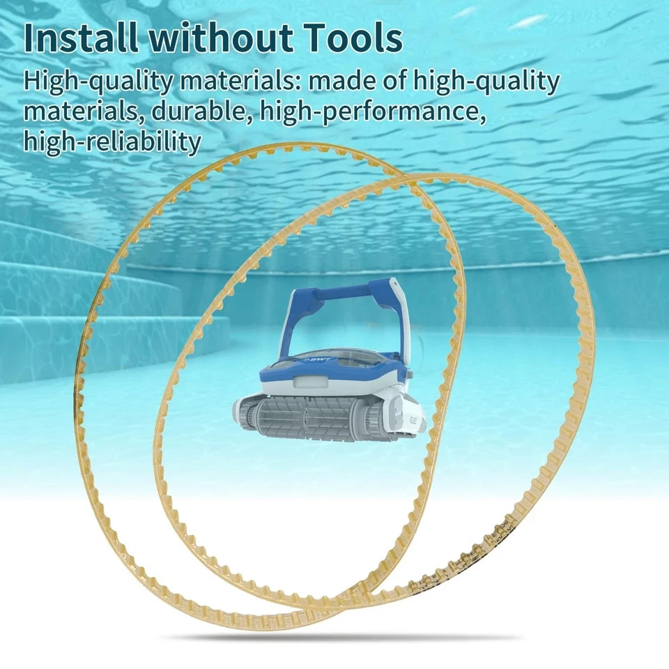 4pcs Pool Cleaner Drive Belts Replacement for Aquabot Parts 3302 A3302PK Belt