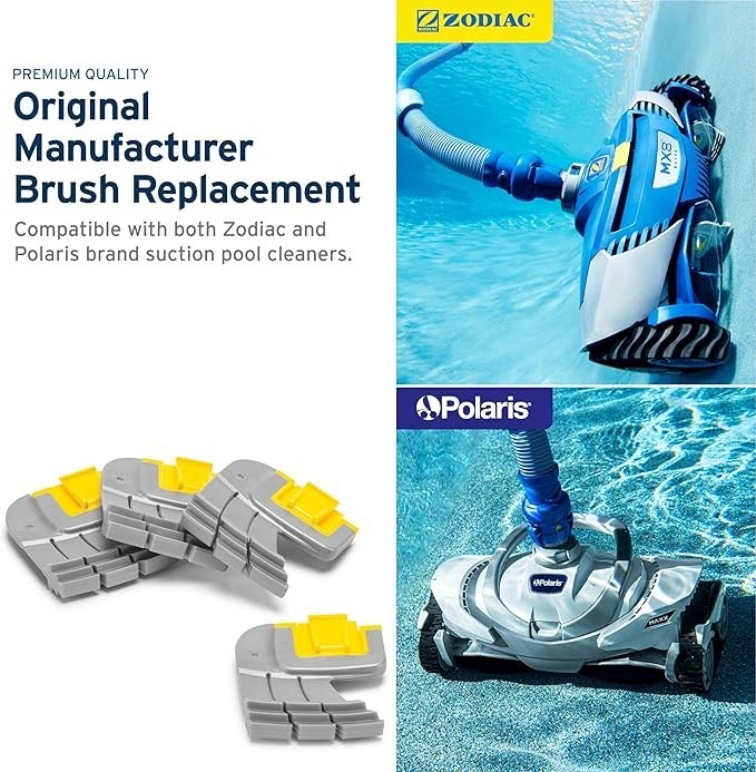 Baracuda Original R0714400 – 4Pcs Cyclonic Scrubbing Brush