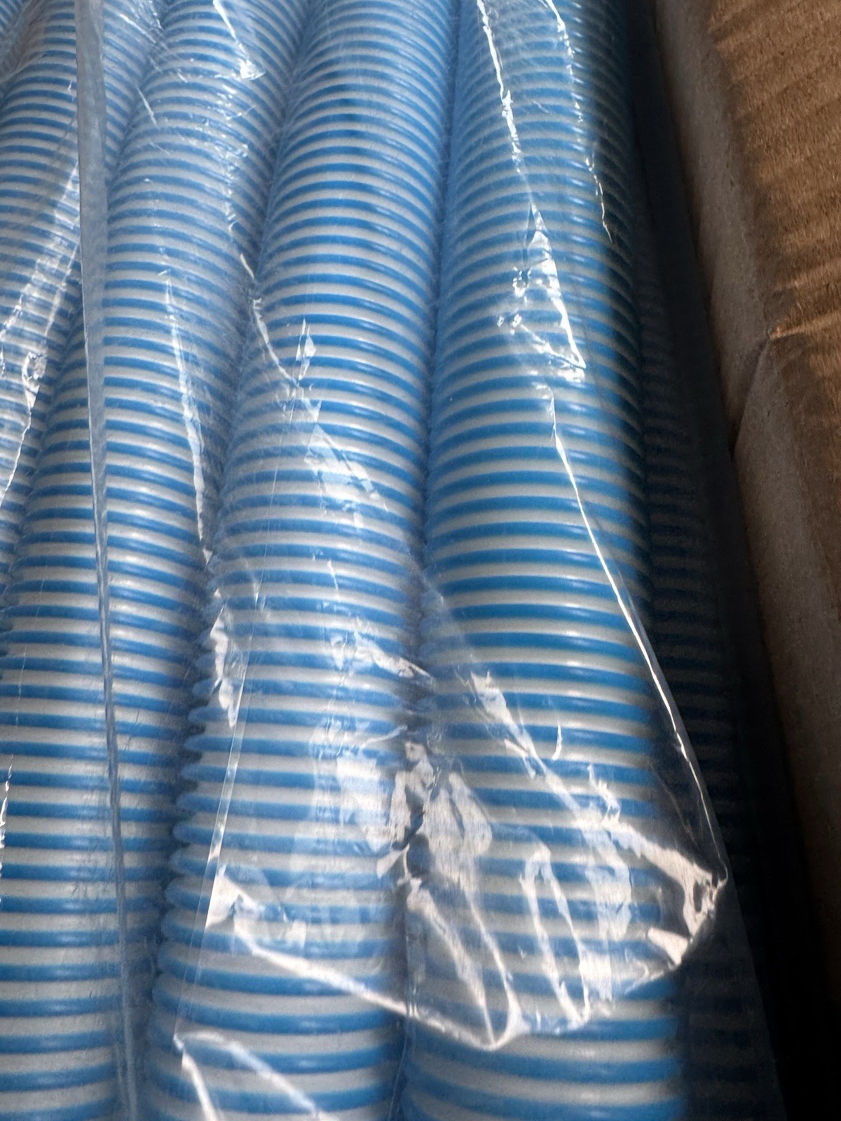 Pool Vacuum Hose 40 Feet (12 x 40 Inch), 1.5 Inch Cuffs, Compatible with Most