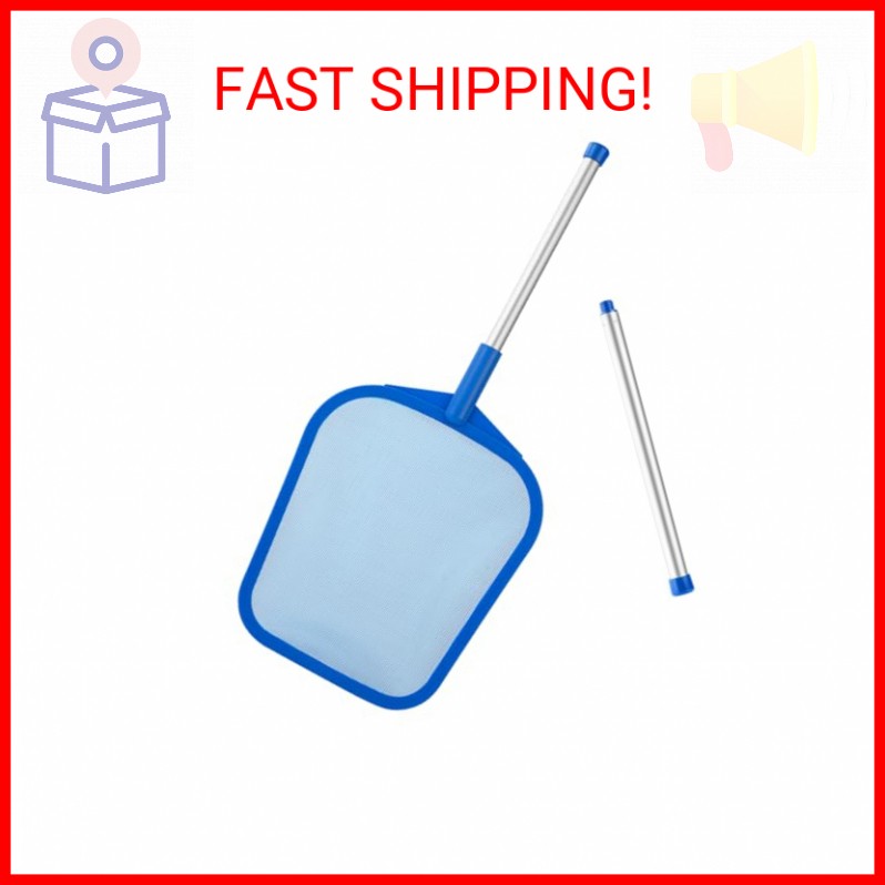 Tavaleu Pool Skimmer, Hot Tub Skimmer Spa Net with Pole, 26 », Ultra Fine Mesh S