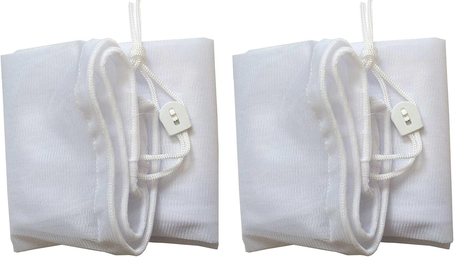 2 Pack Big Sucker Leaf Catcher Mesh Bag Swimming Pool Vacuum Sweeper Eater 24×16