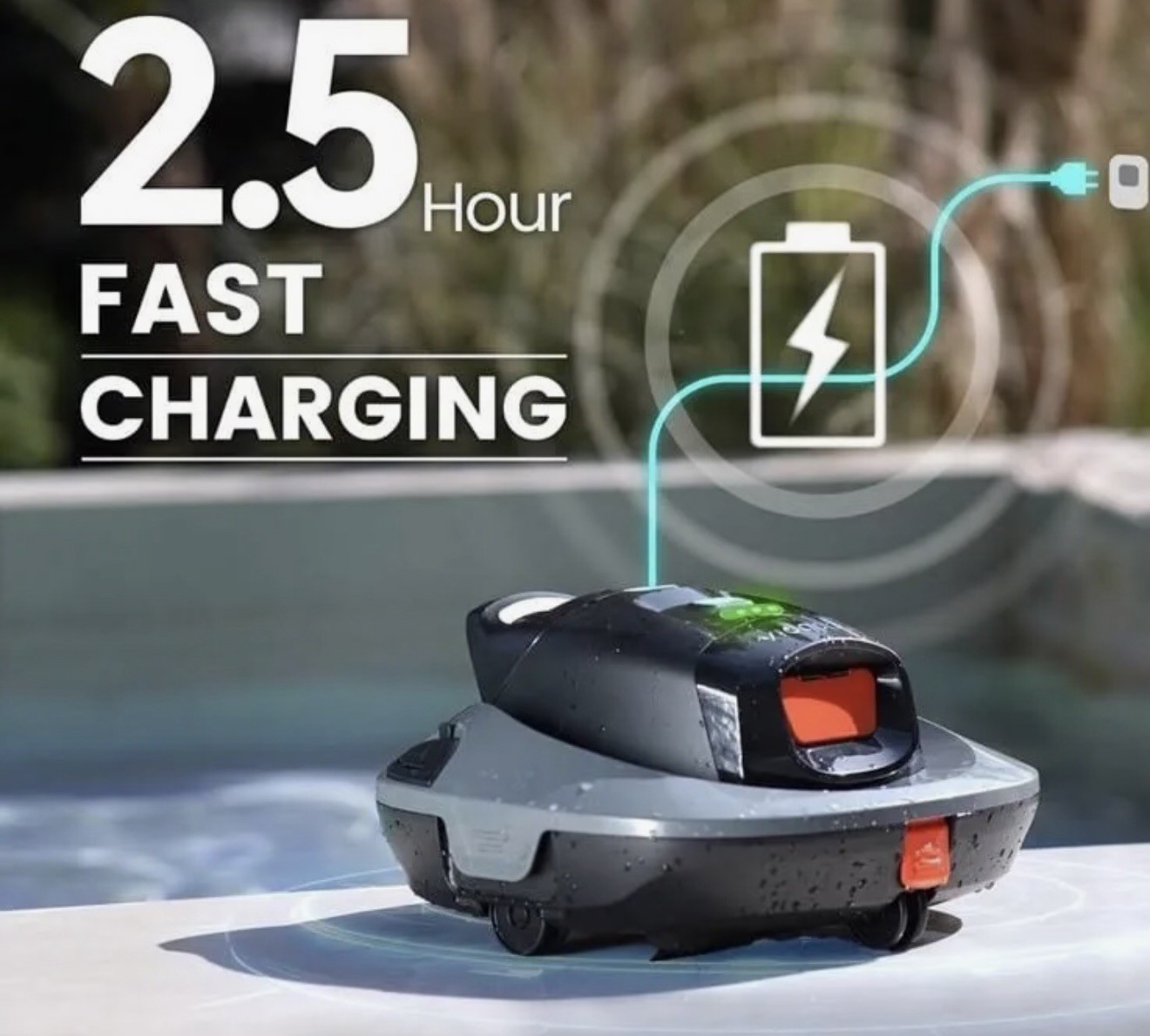 Vidapool Cordless Robotic pool Vacuum