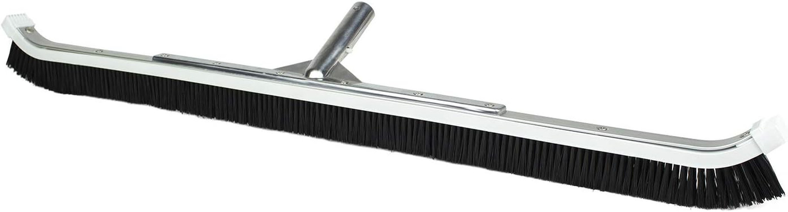36-Inch Extra-Wide Commercial Swimming Pool Wall Brush, Heavy-Duty Aluminum Back