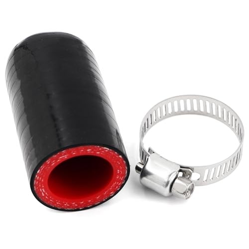 Silicone Coolant Cap Vacuum Hose Plug with Clamp,High Temperature 3/4&Prime;(19mm)