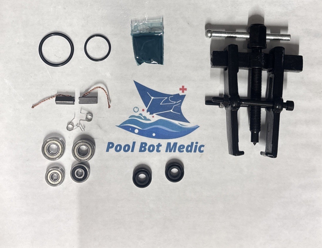 Maytronics Dolphin Gearbox Track Drive Motor Kit Repair 5521276 FL6515 W Puller