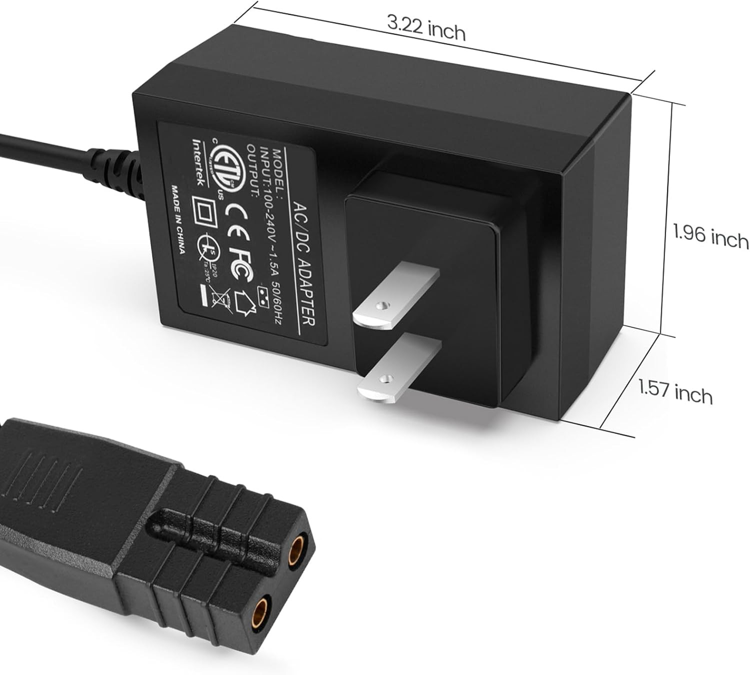 12.6V Quick Charger for Wybot Osprey Robotic Pool Cleaner Compatible with Wybot