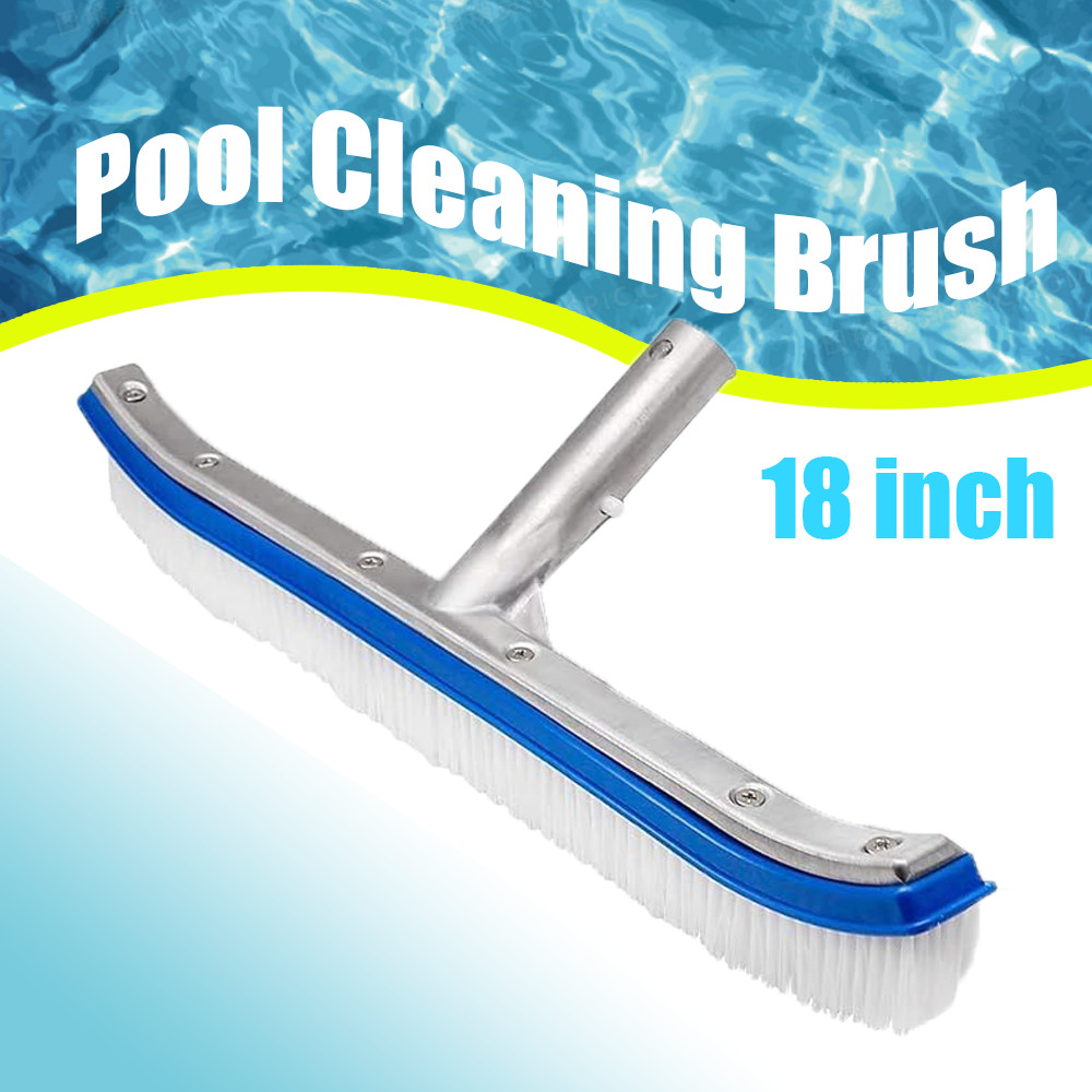 18 Inch Pool Brush Complete Cleaning Vacuum Head Brush Pool Cleaning Brush