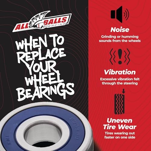 Racing 25-1214 Wheel Bearing Kit Compatible with/Replacement for Honda