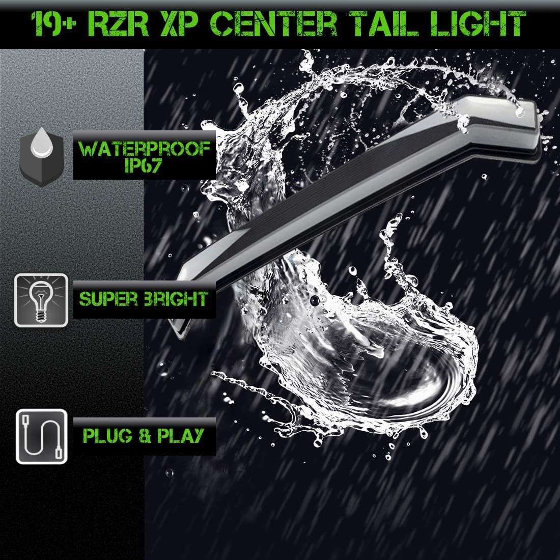 Red LED Tail Light Kit for UTV