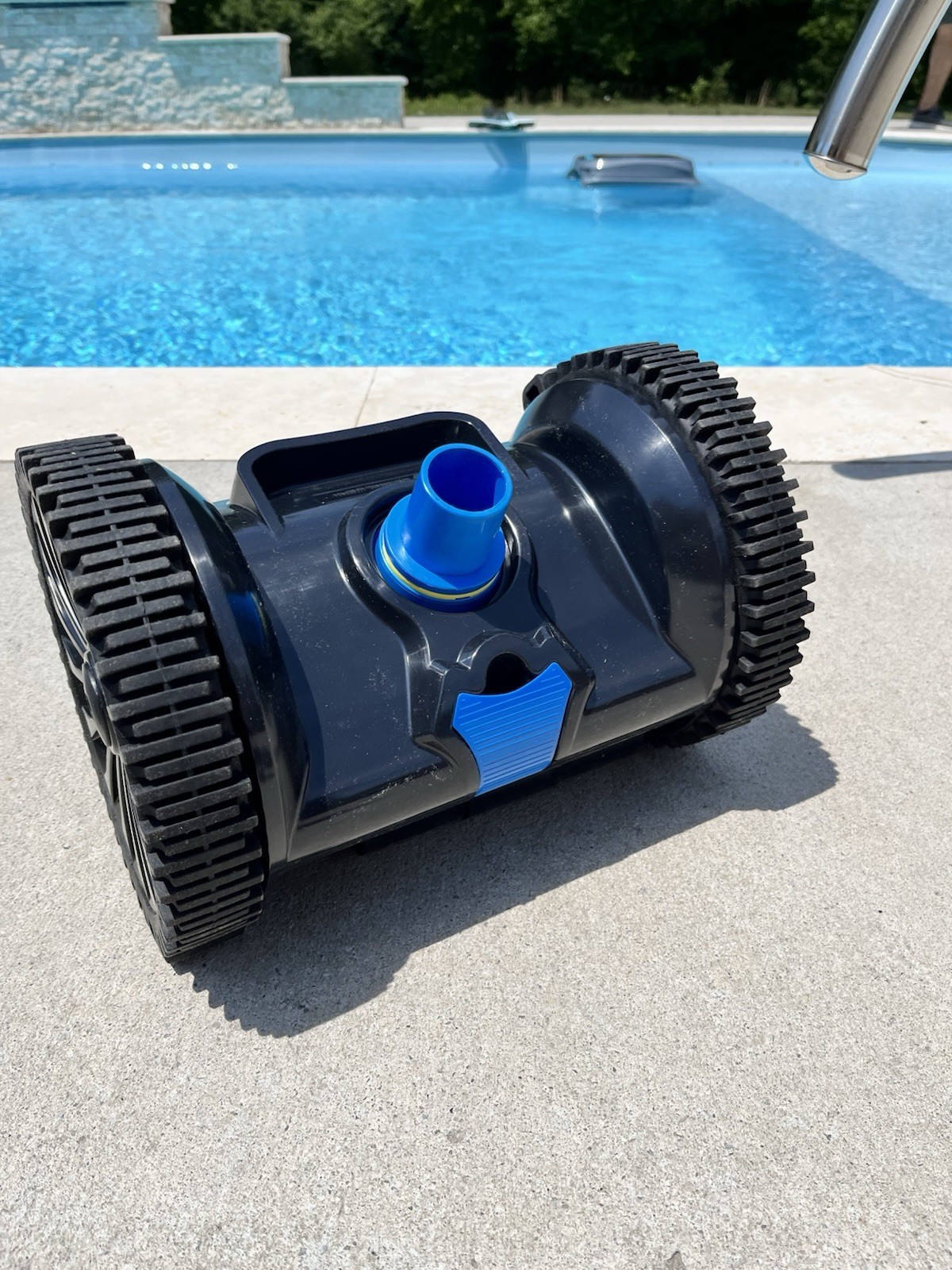 Automatic Pool Vacuum Cleaner Inground Suction Wall Climbing No Battery NO HOSE