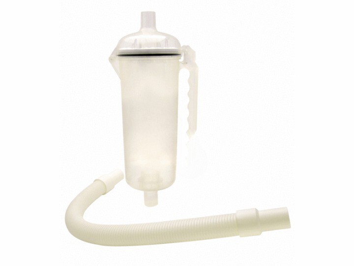 1.5&Prime; IN-LINE SUCTION POOLSWEEP LEAF CANISTER W/ 3&prime; HOSE #186A (PENTAIR R211084)