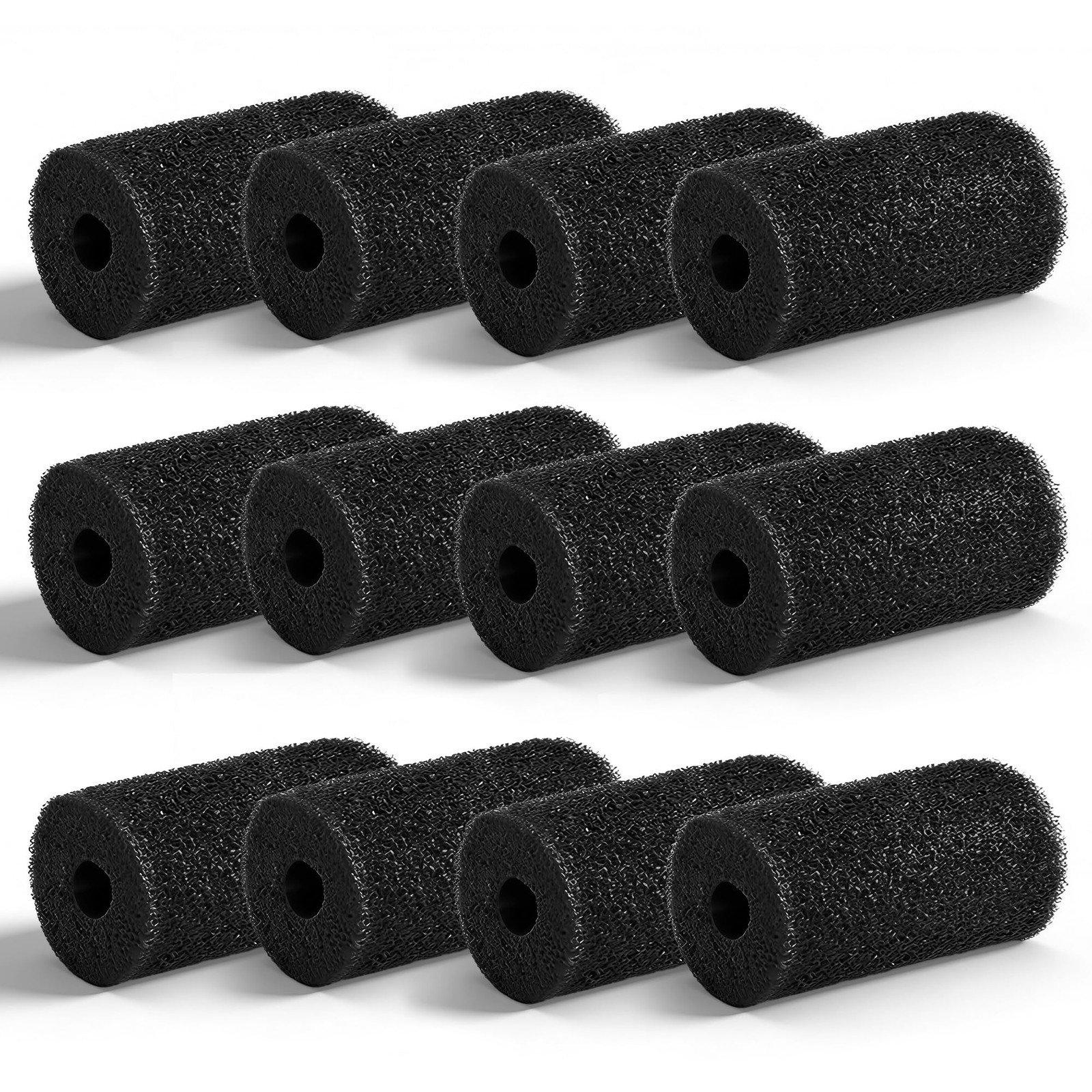 12 Pack for Polaris Pool Cleaner Parts, Sweep Hose Tail Scrubbers Replacement…
