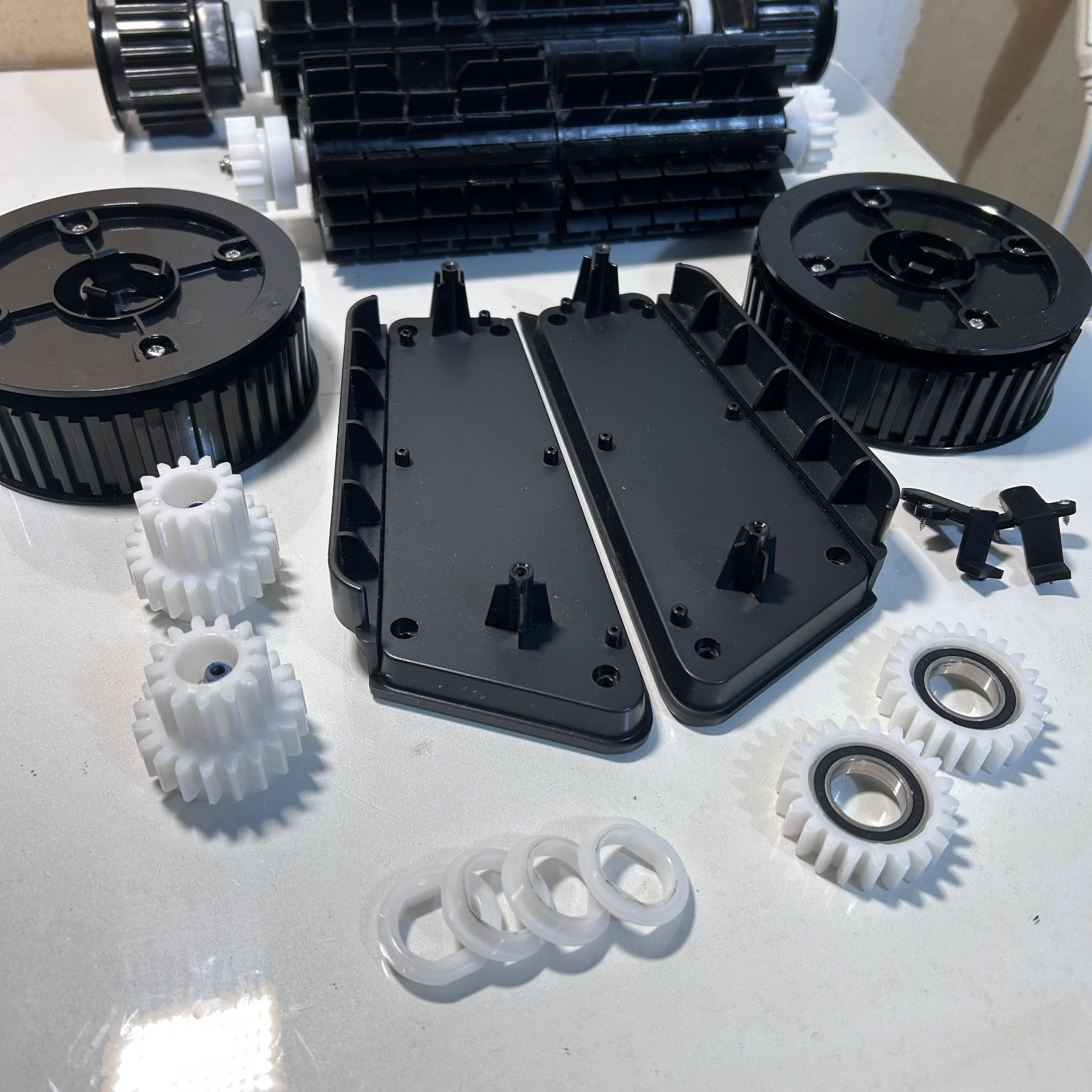 Parts Lot Rollers Gears for Seauto SAT40 Cordless Robotic Pool Cleaner