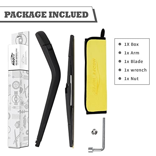 Rear Wiper Arm & Blade Kit,Exact-Fit Replacement for,OEM Toyota Prius 2017-2022