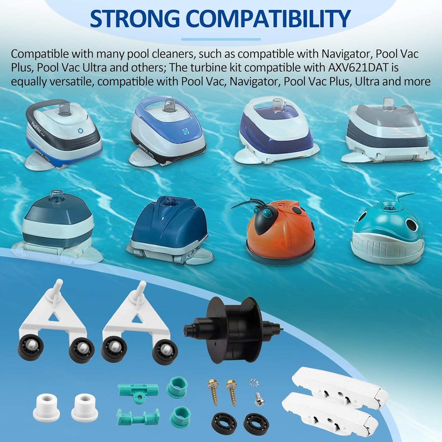 Hayward Pool Vac XL/Navigator Pro A-Frame and Pod Tune-Up Kit Replacement