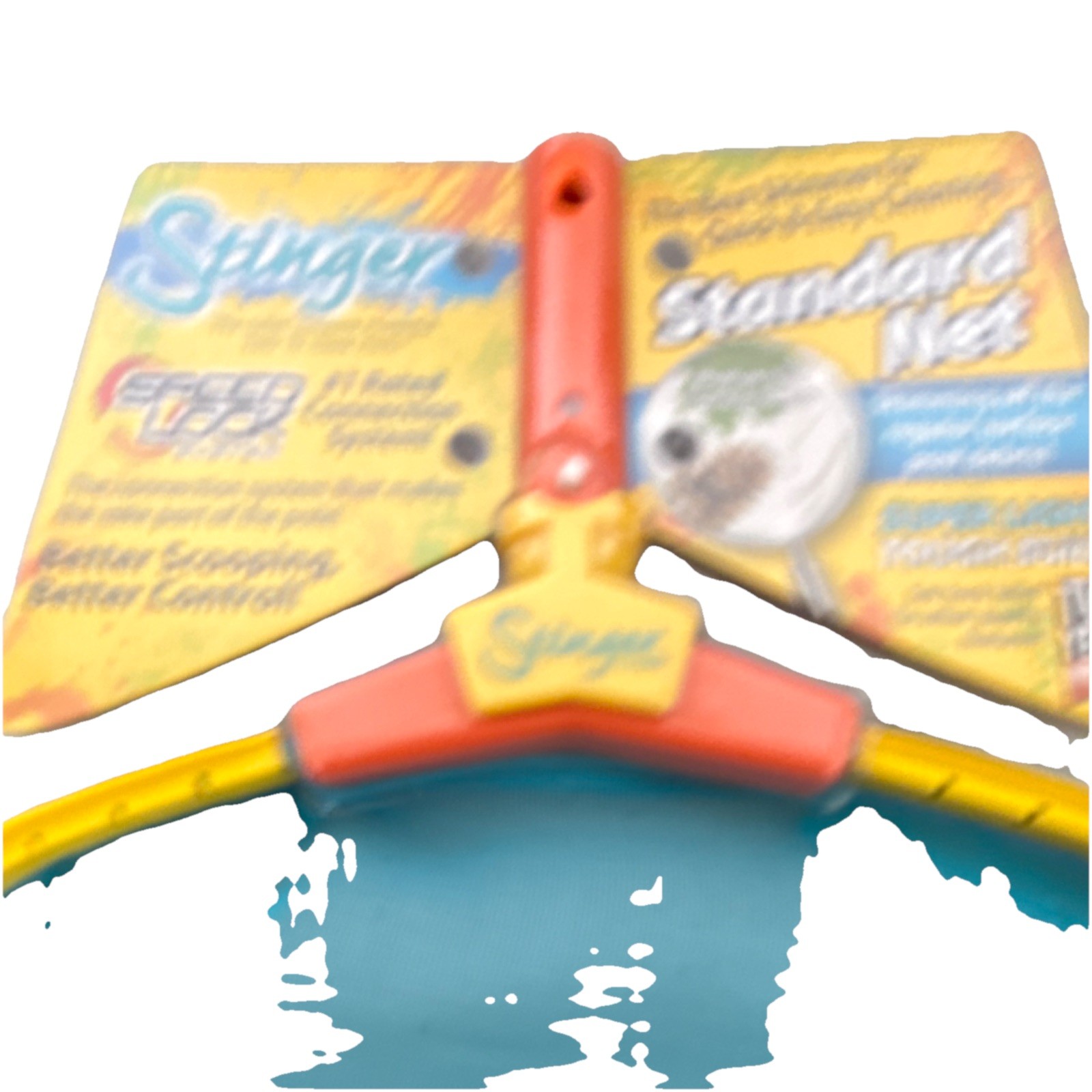 Stinger Standard Leaf Skimmer SpeedLock EZ Touch V-Clip Self-Repairing Net