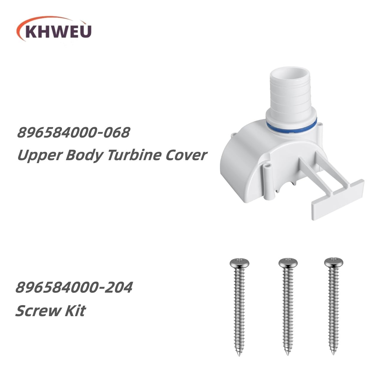 KHWEU 2025 Upgraded 896584000-068 Upper Body Turbine Cover Assembly、896584000…