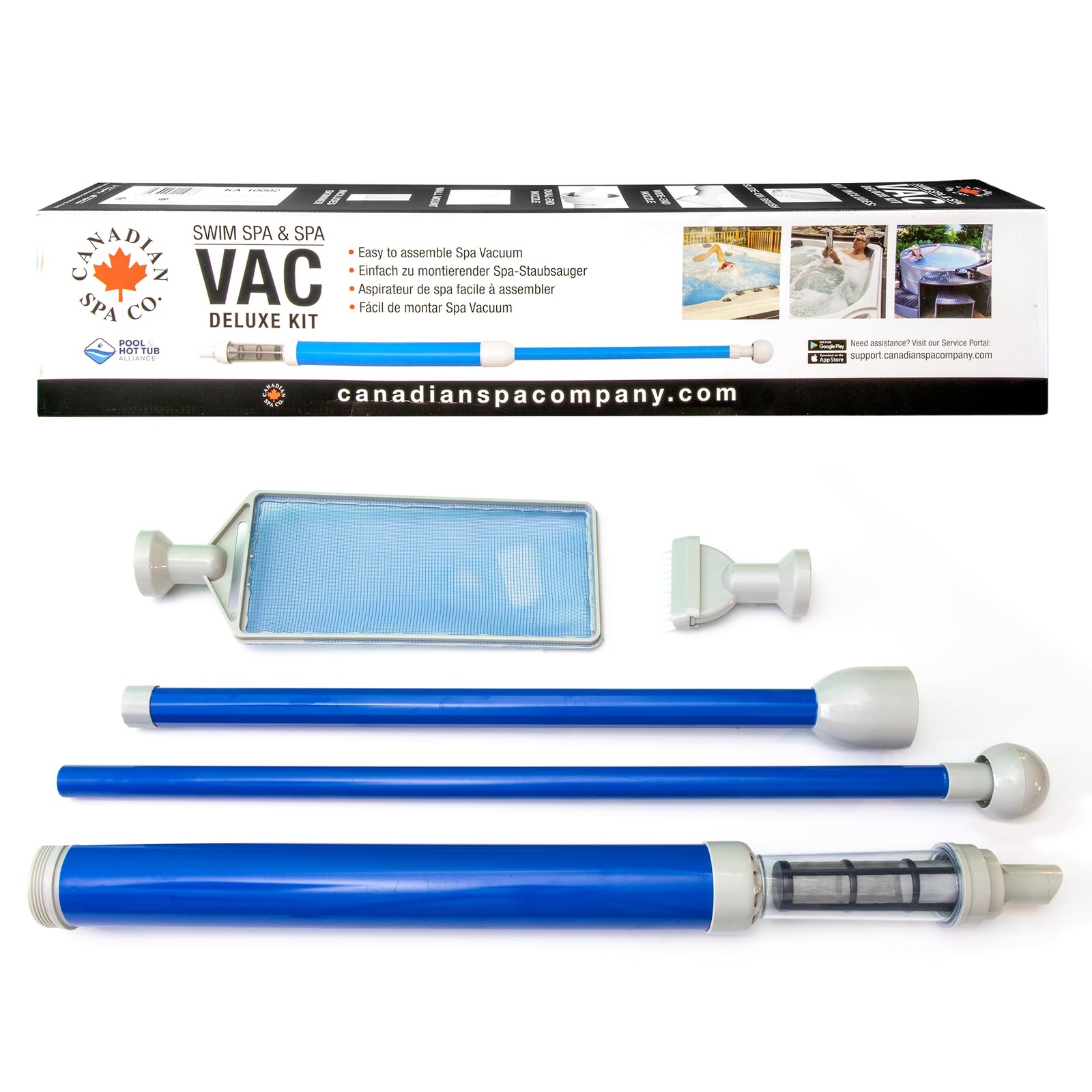 Hot Tub Vacuum Cleaner Set With 3 Attachments Pool Vacuum Cleaner Batteryfree An