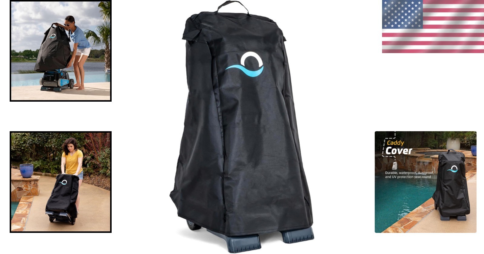 Dolphin Maytronics Robotic Swimming Pool Cleaner Classic Caddy Cover 9991794-R1