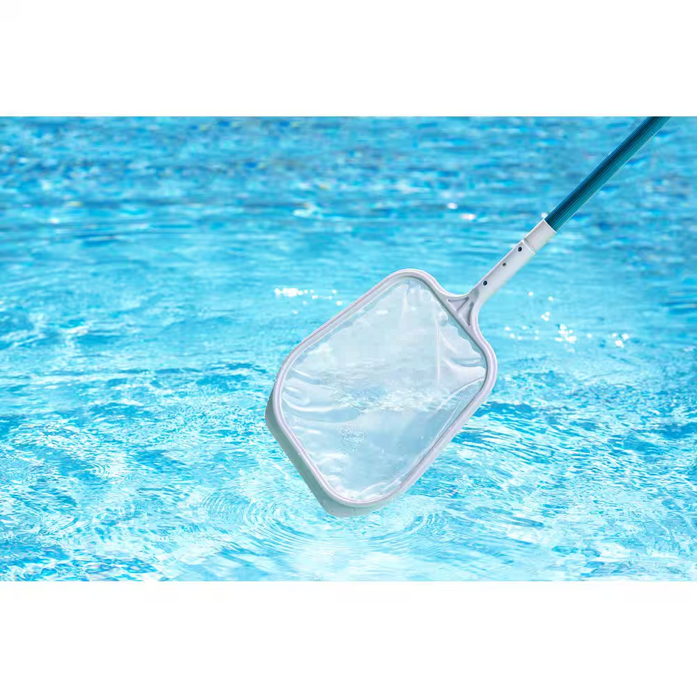 Swimming Pool and Spa Skimmer with 4ft. to 8ft. Telescoping Pole