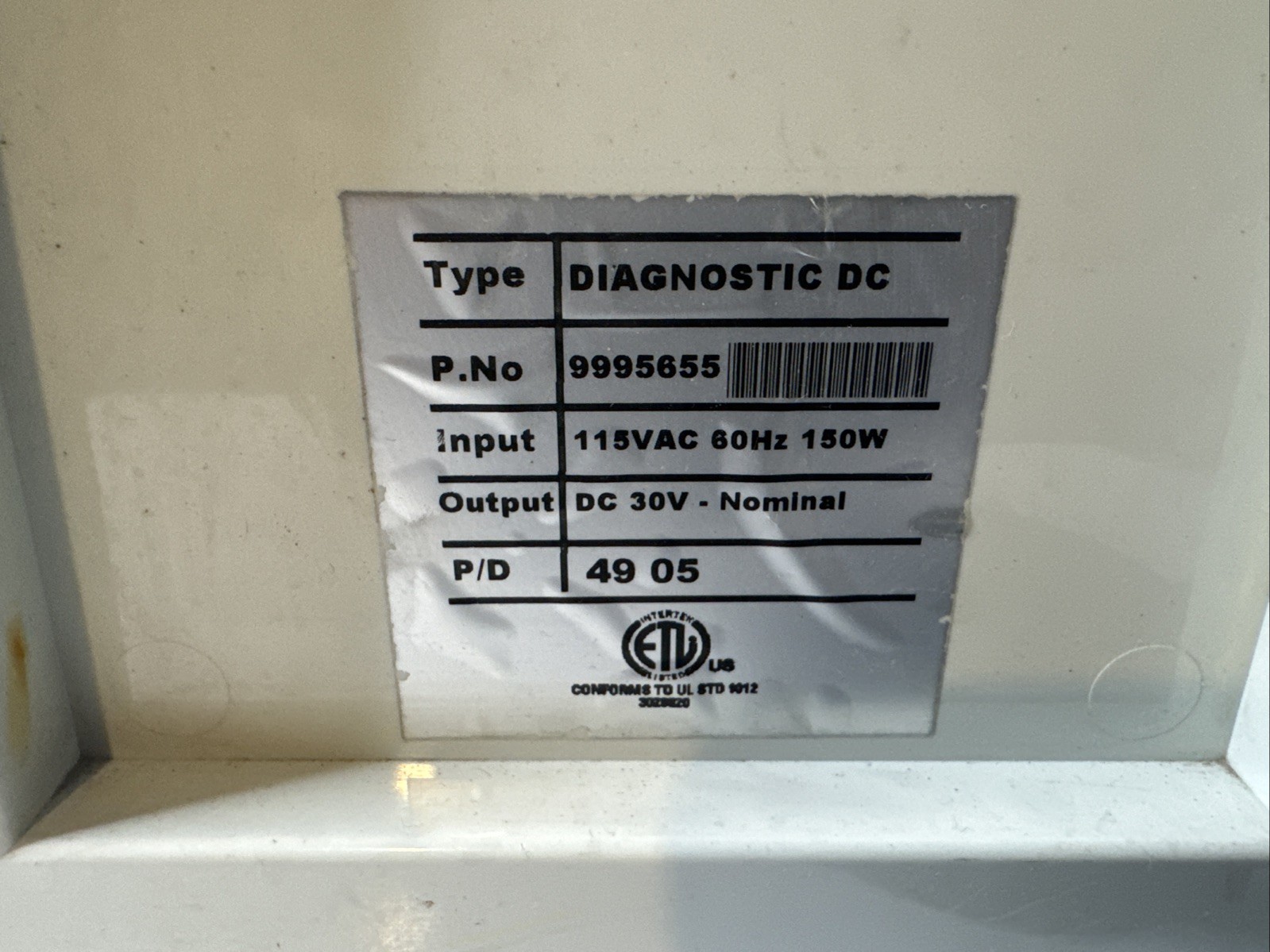 MAYTRONICS Dolphin Pool Cleaner Power Supply Diagnostic DC 30V 9995655 Working