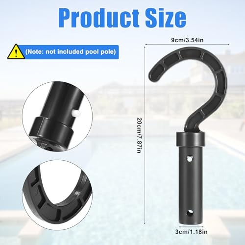 Hook for All Robotic Pool Cleaner, Hanger for Swimming Pool Vacuum & Robot Fit