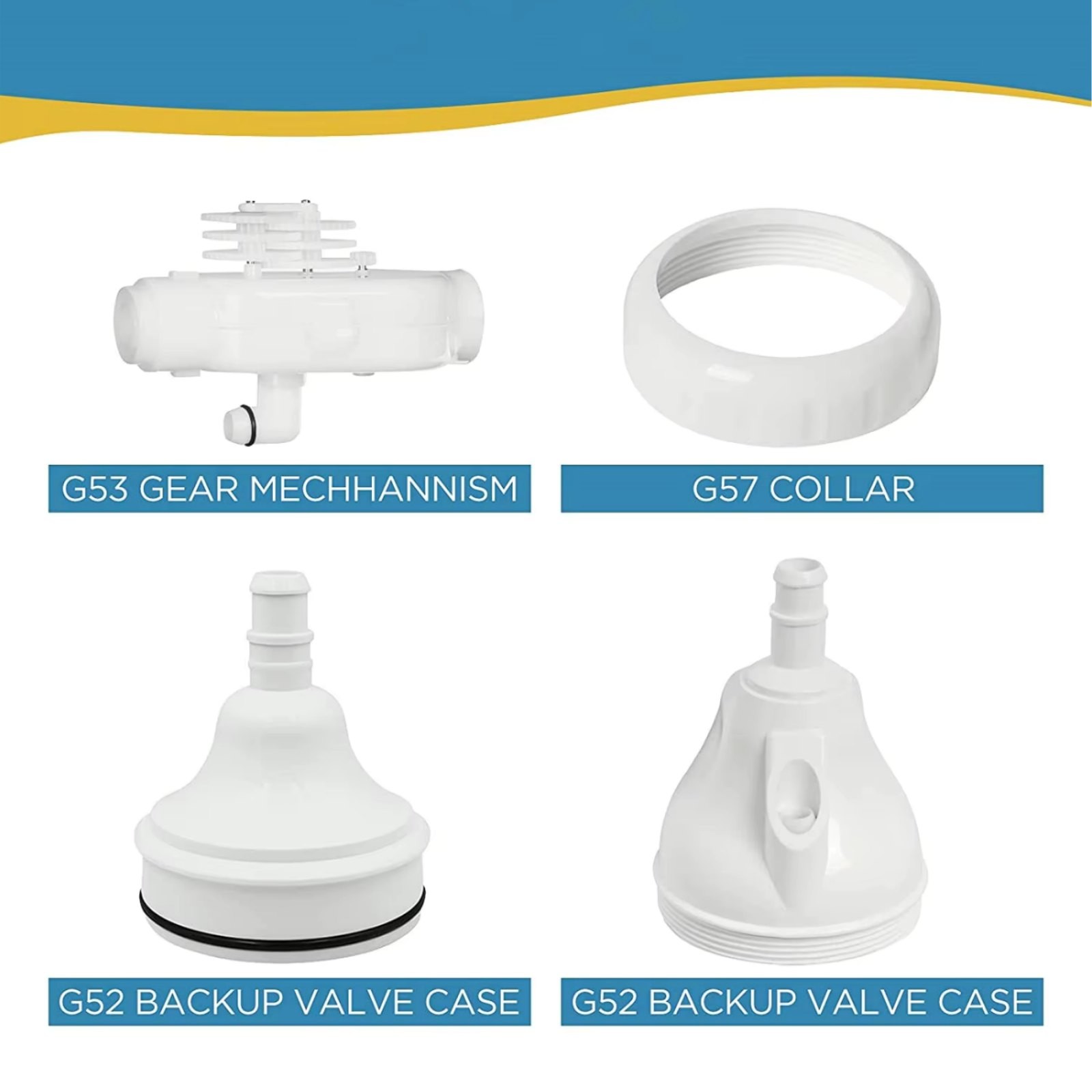 G52 Backup Valve Replacement For Polaris Pool 180 280 380 480 Pool Cleaner