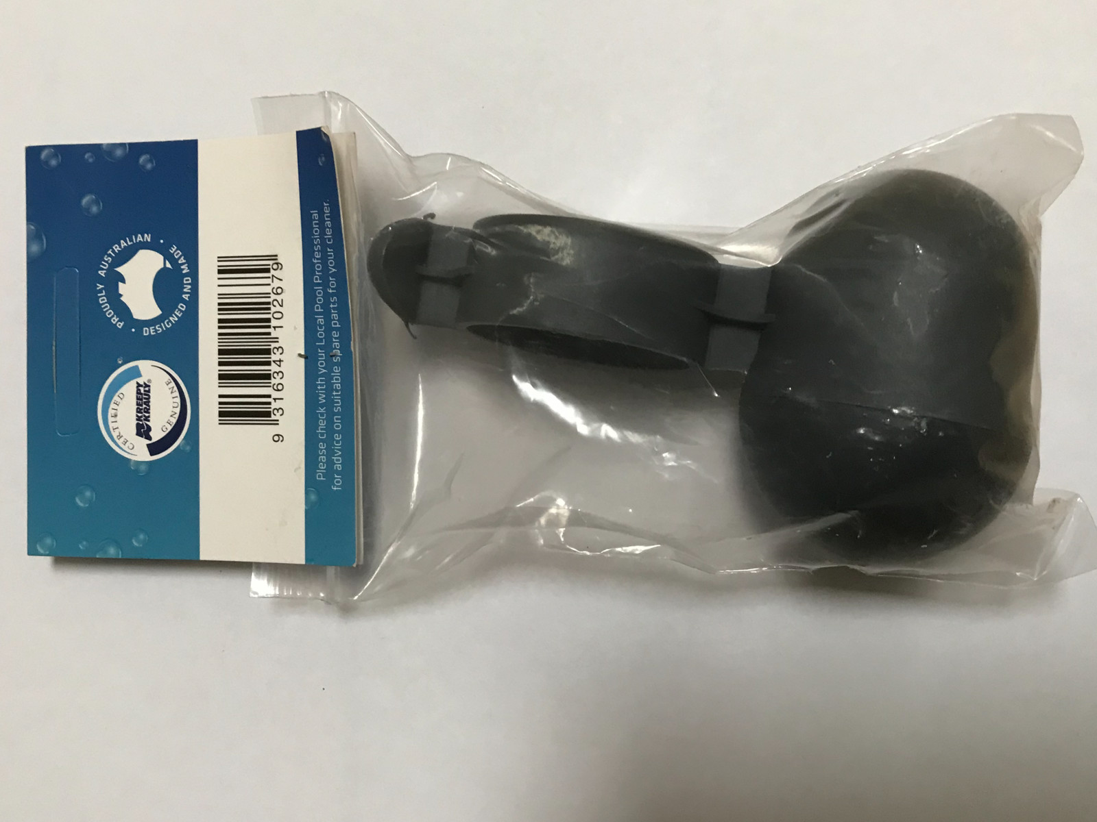 GENUINE KREEPY KRAULY POOL CLEANER MARATHON & VTX FULL EGG FLOAT CAP FOAM KK26M