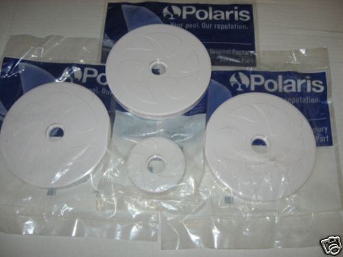 Polaris Pool Cleaner Wheels 3 Large Wheels Part C-6 & 1 Idler Wheel Part C-16