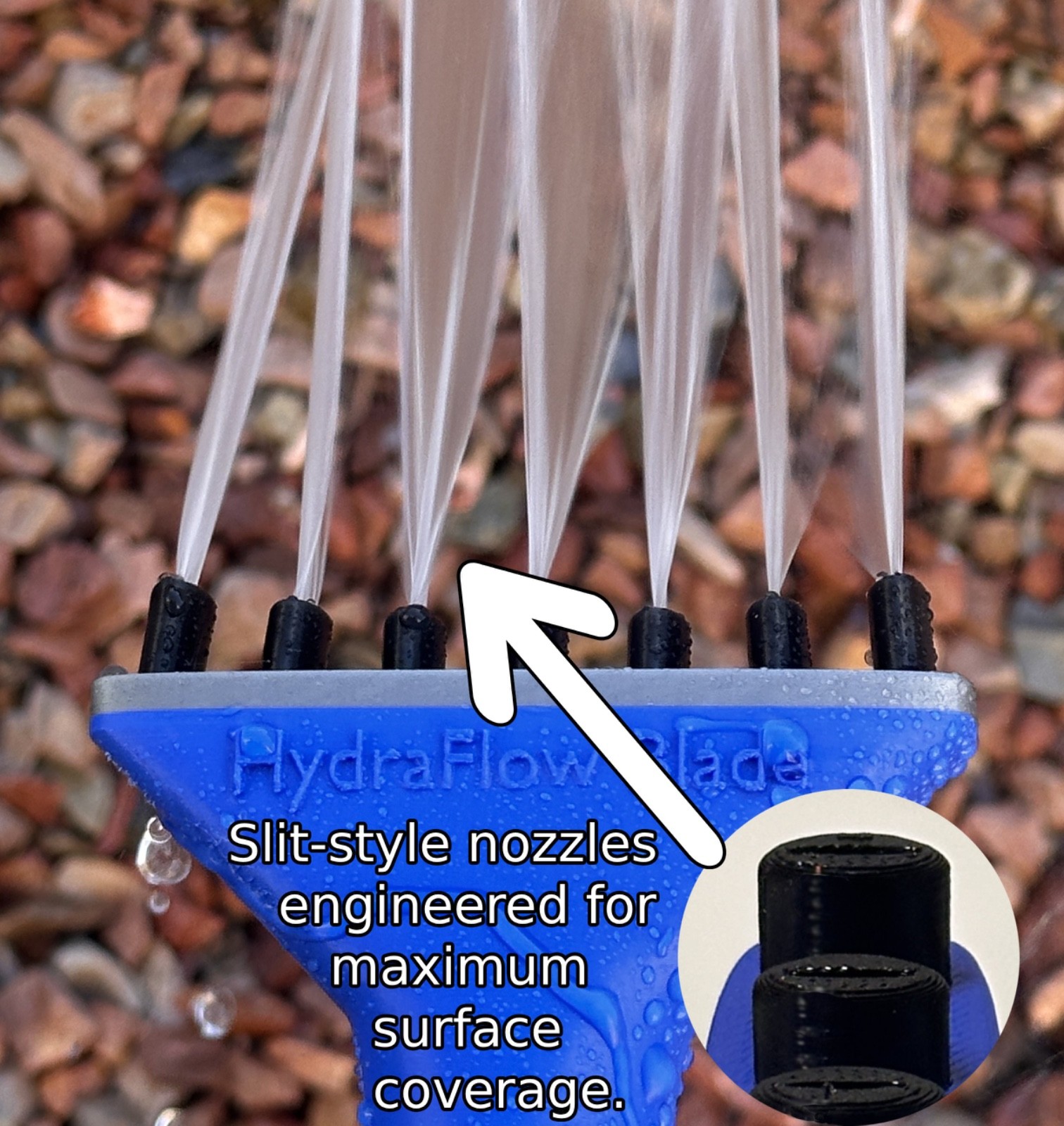 Hydra Blade Pool Filter Cleaner Tool – High-Pressure Vertical Slit Spray