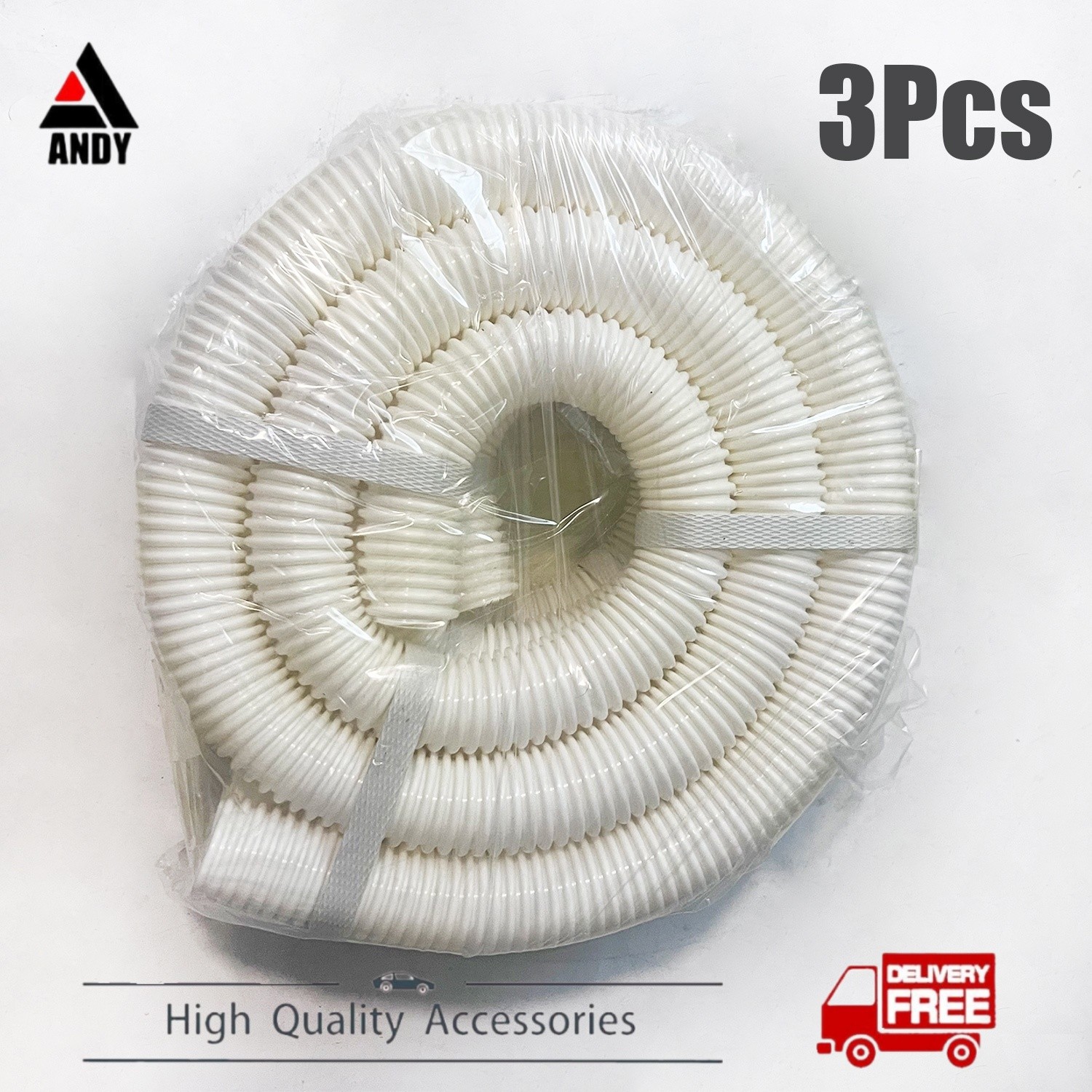 6-Ft Pool Cleaner Cuff-less Feed Hose 9-100-3102 FOR Polaris 360 – 3 Pack