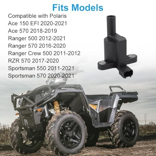 Ignition Coil Compatible with Polaris Ace 150 EFI 570 Ranger 500 570 4015072