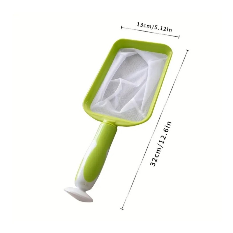 Ergonomic Handle Pool Net Large Capacity Pool Net Deeper Pool Cleaning Tool