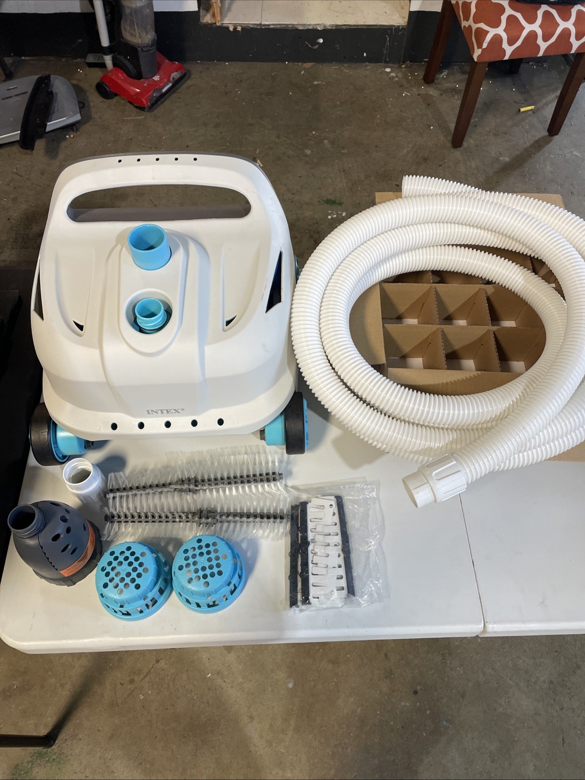 Intex 28005E Swimming Pool Floor and Wall Cleaner Robot Vacuum