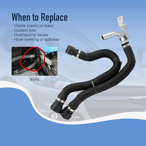 HVAC Heater Hose Kit Fit for Dodge Dart 4 Cyl 2.0L 2.4L 2013-2016, HVAC Heater