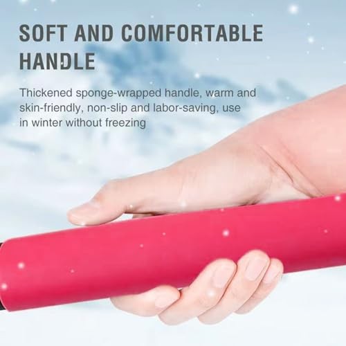 Extendable 42&Prime; Snow Brush & Ice Scraper for Cars – Extendable