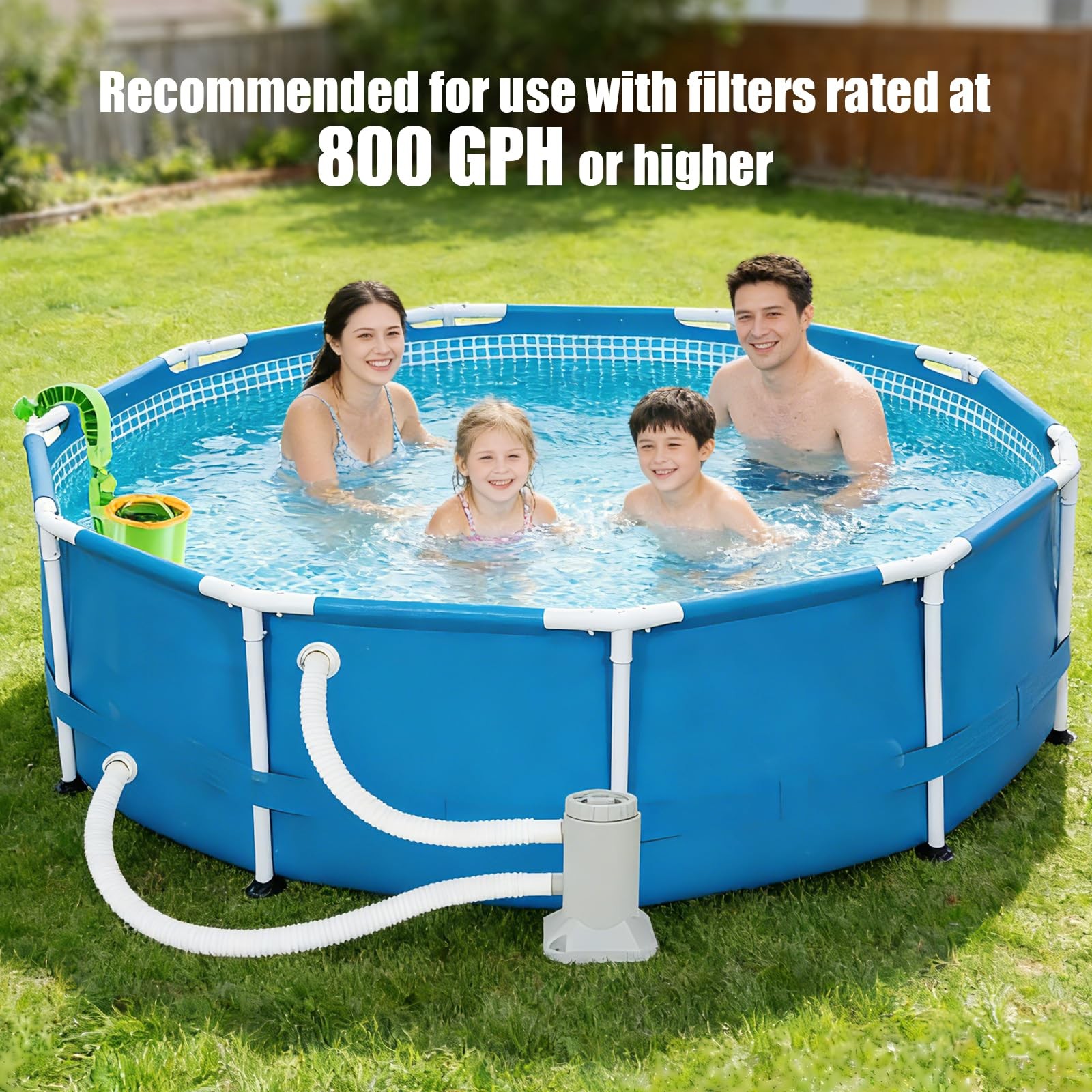 Pool Skimmer Baskets for Above Ground Pools – Filter Leaves, Hair, Bugs, Debris