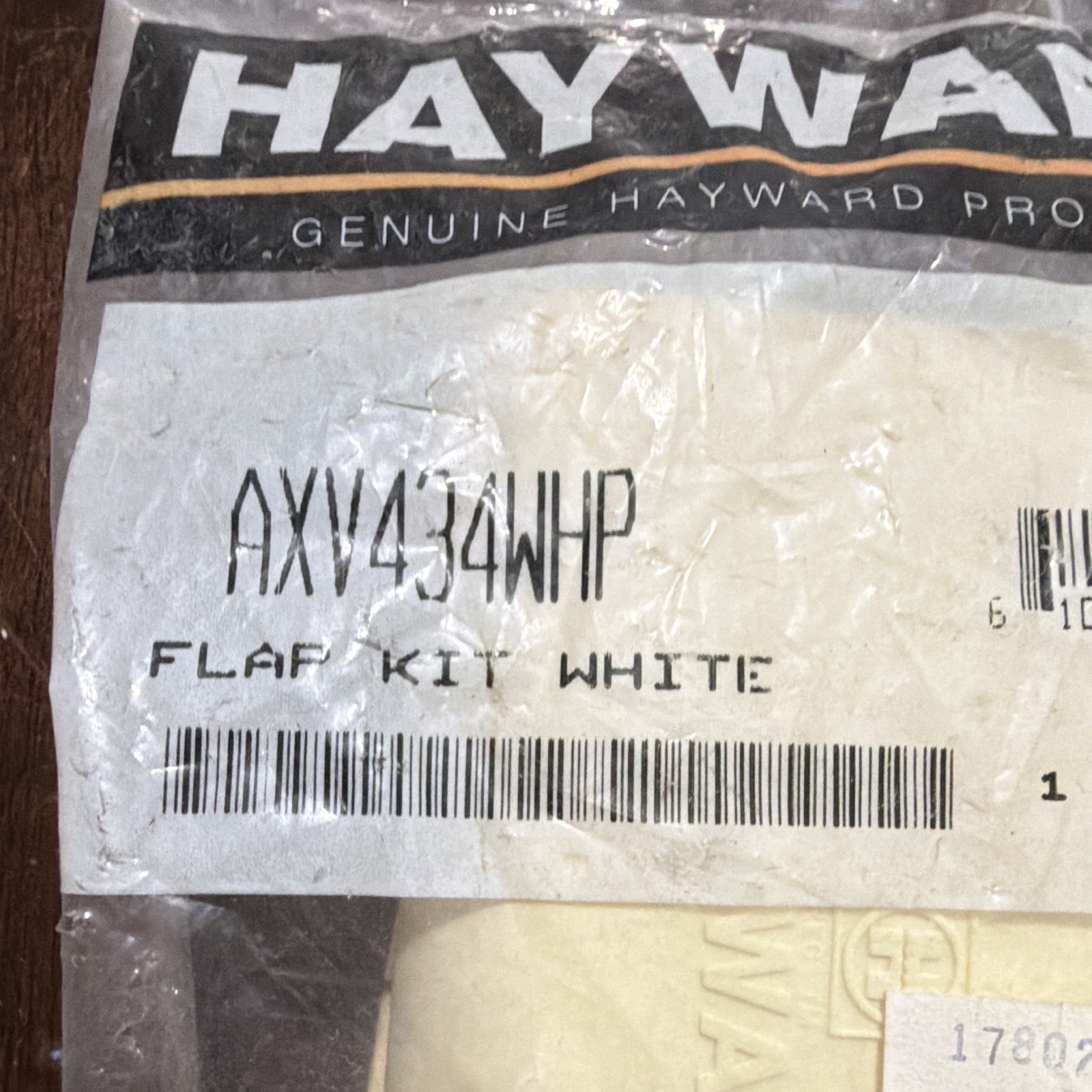OEM NEW Hayward AXV434WHP Flap Kit White Pool Cleaner Flap, Chlorine Resistant