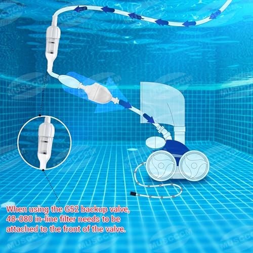 Backup Valve Replacement Kit for Polaris Pool Cleaners – Fits 180, 280, 380, 480