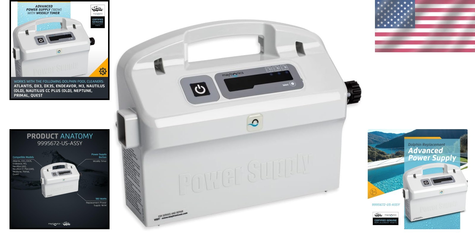180W Power Supply Unit – Compatible with Various Models