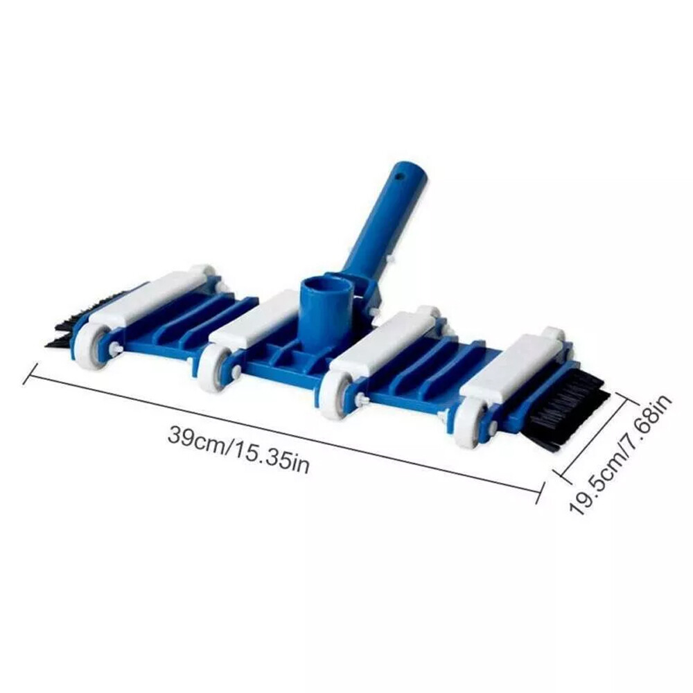 14&Prime; Wide Heavy Duty Above/In-Ground Swimming Pool Cleaner Vacuum Suction Head