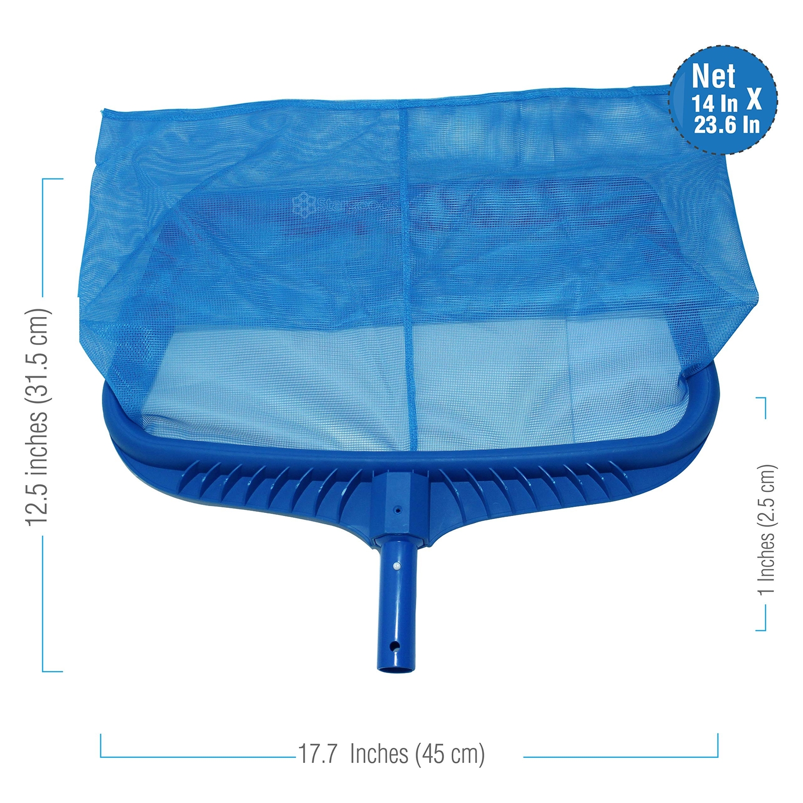 Stargoods Pool Skimmer Net, Heavy Duty Leaf Rake Cleaning Tool, Fine Mesh Net…