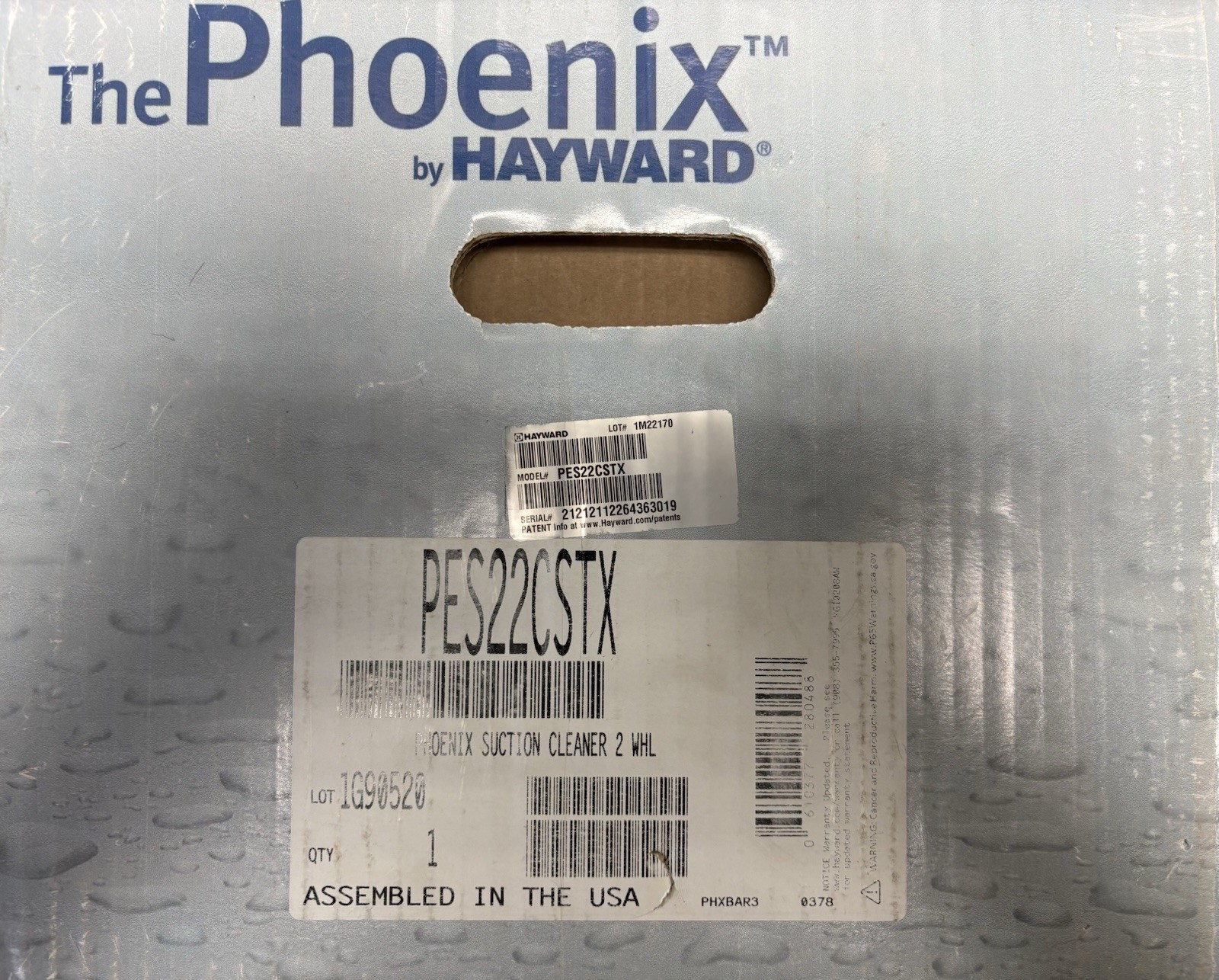 Hayward Pool Cleaner The Phoenix 4 Wheel Suction PES22CSTX Phoenix 4X. NEW