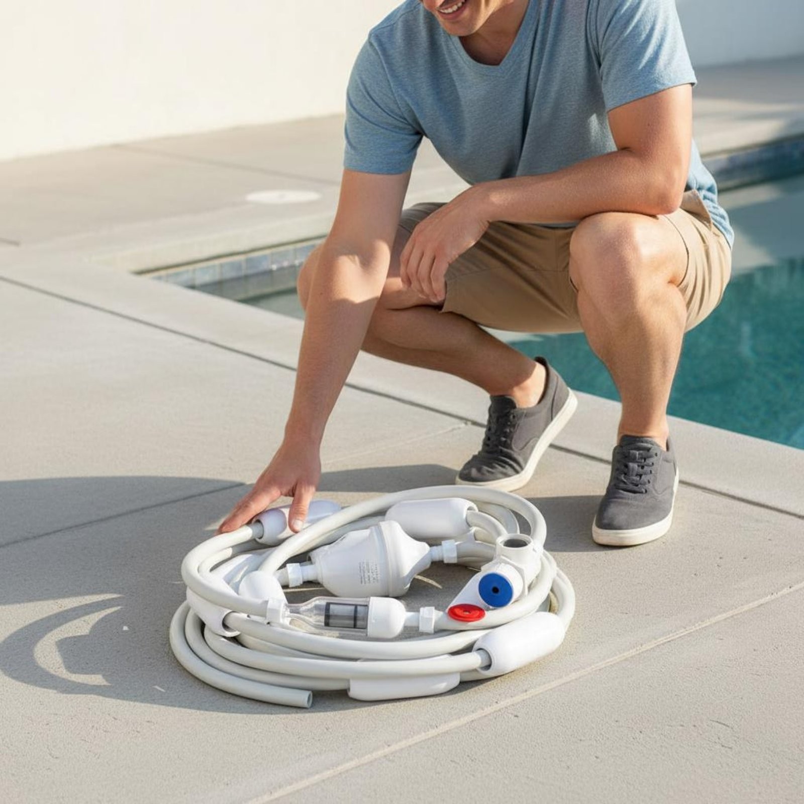 Pool Cleaner Supply Hose Easy to Install Type G5 Supply Hose Replacement