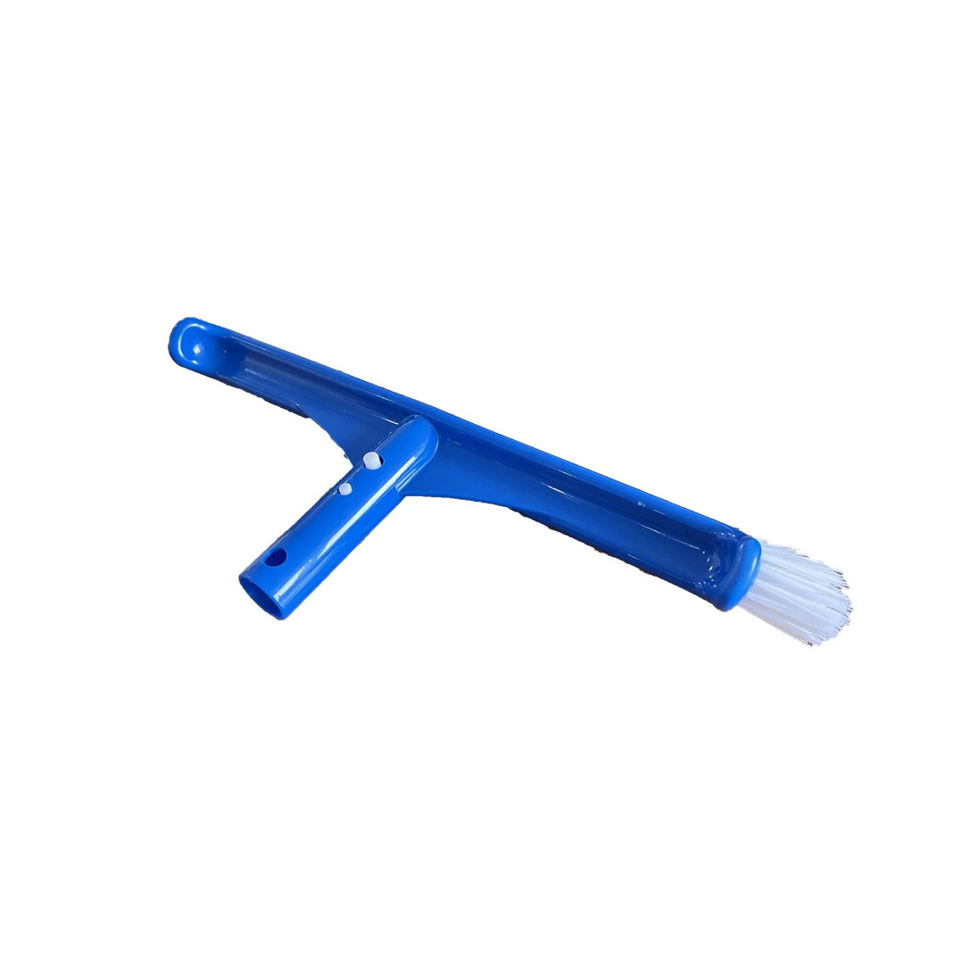 Pool Brush Head for Cleaning Pool Walls, Nylon Brush Pool Cleaning Kit with Curv